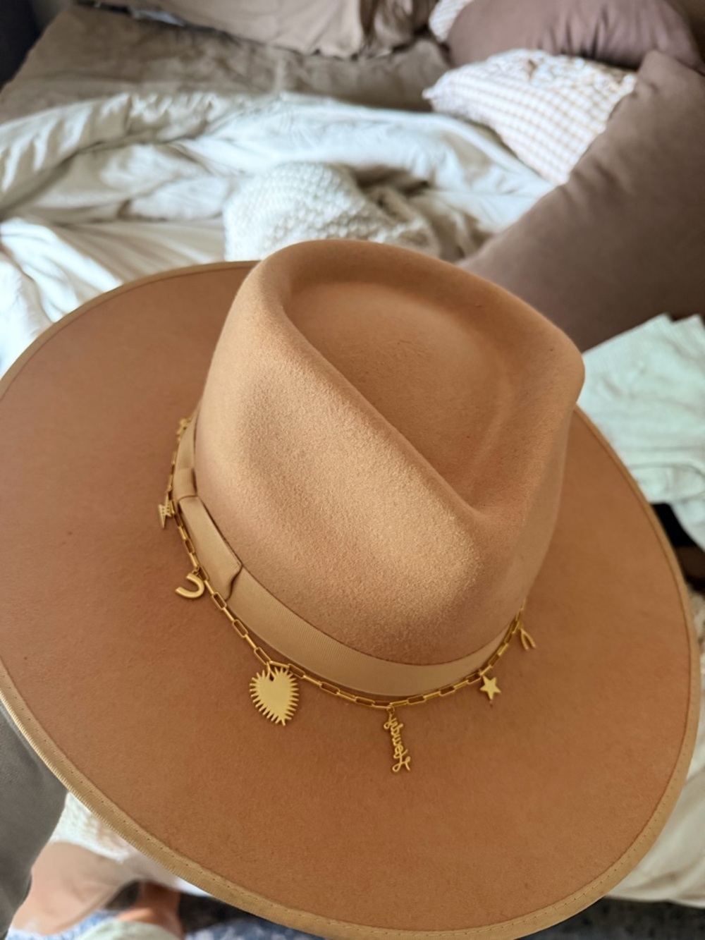 Rustler x Uncommon James Gold Charm Necklace/Hat Band
